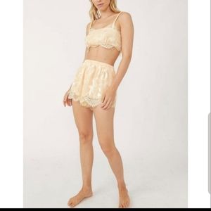 🎉Sold On MP🎉 - Free People - Love Story Sleep Lace Intimacy Set (Size M)